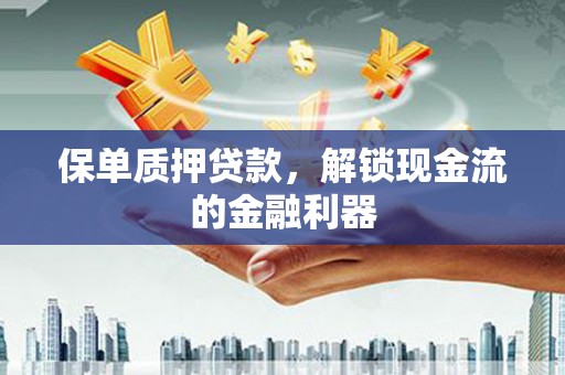 海州保单质押贷款，解锁现金流的金融利器