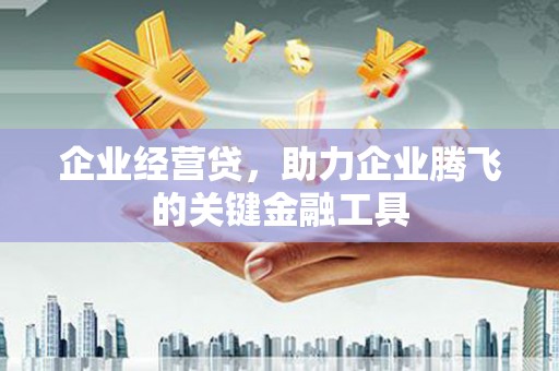海州企业经营贷，助力企业腾飞的关键金融工具