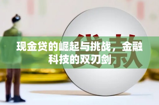 海州现金贷的崛起与挑战，金融科技的双刃剑