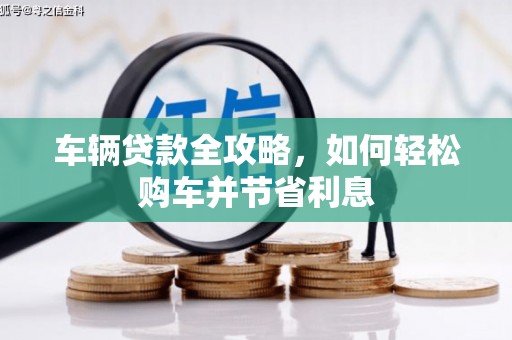 海州车辆贷款全攻略，如何轻松购车并节省利息