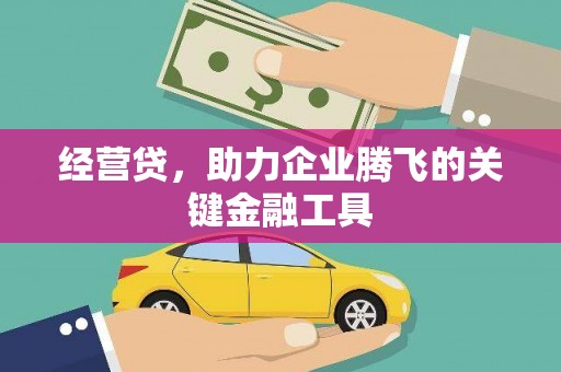 海州经营贷，助力企业腾飞的关键金融工具