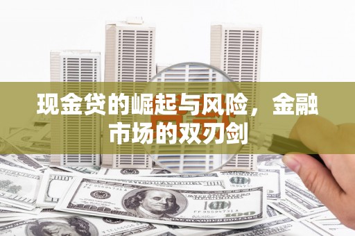 海州现金贷的崛起与风险，金融市场的双刃剑