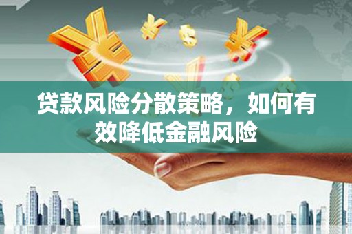 海州贷款风险分散策略，如何有效降低金融风险