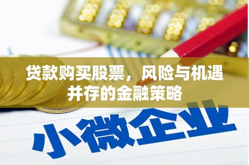 海州贷款购买股票，风险与机遇并存的金融策略