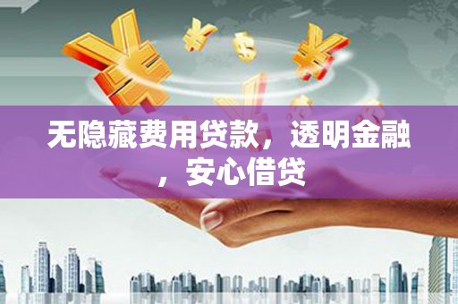 海州无隐藏费用贷款，透明金融，安心借贷