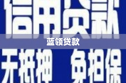 海州蓝领贷款