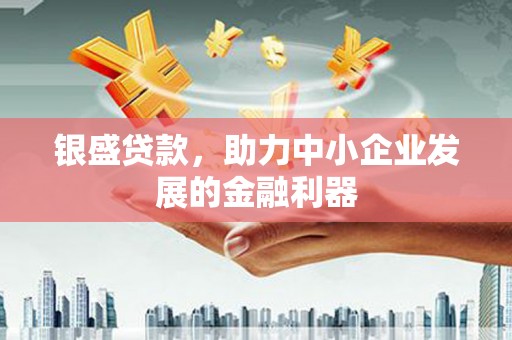 海州银盛贷款，助力中小企业发展的金融利器