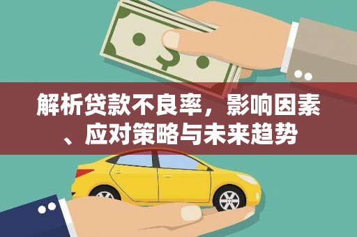 海州解析贷款不良率，影响因素、应对策略与未来趋势