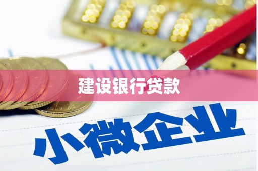 海州建设银行贷款
