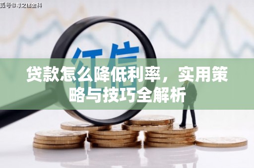海州贷款怎么降低利率，实用策略与技巧全解析
