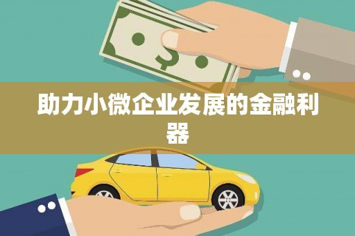 海州助力小微企业发展的金融利器