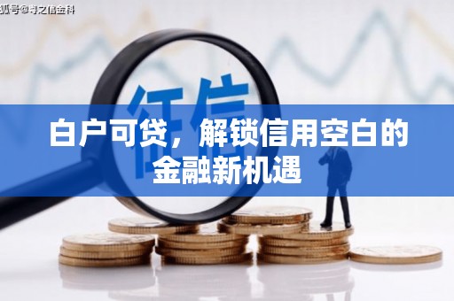 海州白户可贷，解锁信用空白的金融新机遇