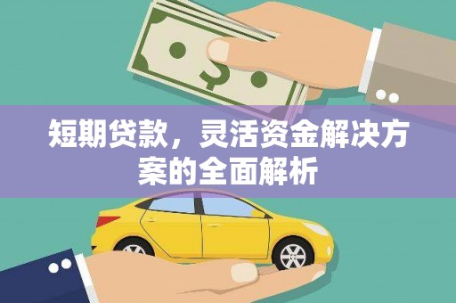 海州短期贷款，灵活资金解决方案的全面解析