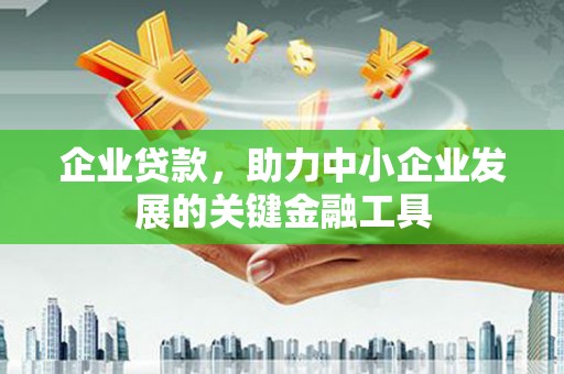 海州企业贷款，助力中小企业发展的关键金融工具
