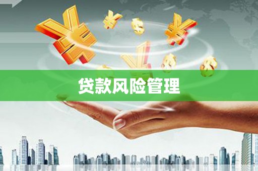 海州贷款风险管理