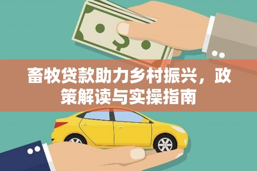 海州畜牧贷款助力乡村振兴，政策解读与实操指南