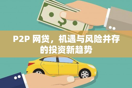 海州P2P 网贷，机遇与风险并存的投资新趋势