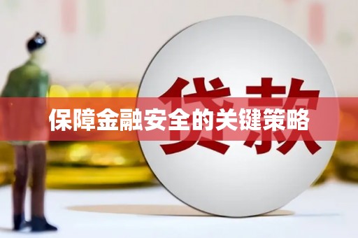 海州保障金融安全的关键策略