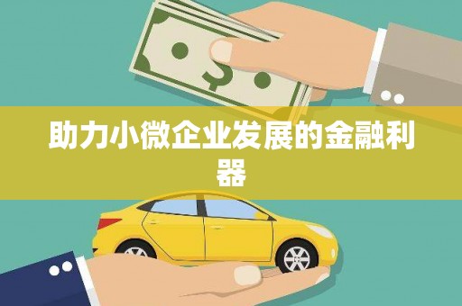 海州助力小微企业发展的金融利器
