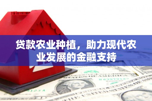 海州贷款农业种植，助力现代农业发展的金融支持