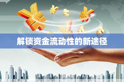 海州解锁资金流动性的新途径