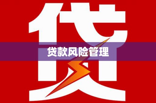 海州贷款风险管理